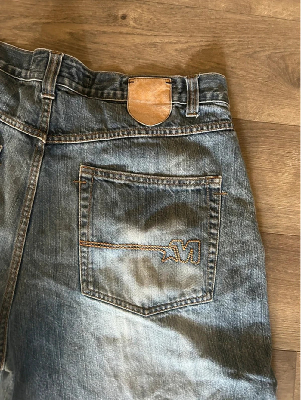Vintage Mecca wide leg faded baggy jeans - Picture 5 of 5